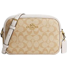 Coach Jamie Camera Bag In Signature Canvas - Gold/Light Khaki Chalk