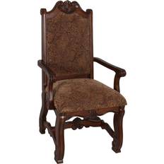 Cherry woods Furniture Crown Mark Neo Renaissance Brown Armchair 44.3" 2