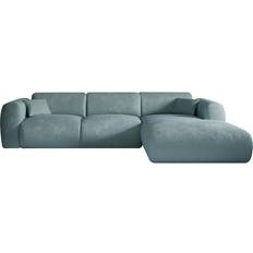 Vente-unique Pogni Blue Sofa 280cm 5 Seater