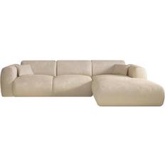 Vente-unique Pogni Beige Divano 300cm Divano 5 Posti
