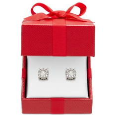 Macy's Earrings Macy's Diamond Stud Earrings 1/3 ct. t.w. in 14K White, Yellow or Rose Gold White Gold 1/3 ct t.w