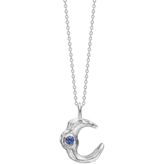 Studio Z Lunar Necklace - Silver/Blue