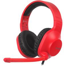 Sades SA-721 Gaming Headset 3.5 mm Rot