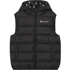 Schwarz Warm gefütterte Westen Champion Kid's Quilted Vest - Black