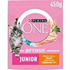 Purina ONE Pets Purina ONE Junior 1 till 12 månader med kyckling och spannmål komplett kattunge 450 g