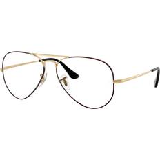 Ray-Ban Men Glasses & Reading Glasses Ray-Ban Aviator Arista Clear Lenses Polarized 58-14 58-14