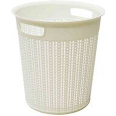 JVL JVL Loop 12L Waste Paper Bin - White