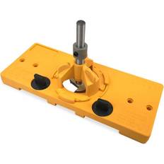 1Set Woodworking 35mm Cup Style Hinge Jig Forstner Bit Drill Guide Set For Kreg Door Hole Locator