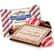 Ghirardelli Dark Peppermint Bark Chocolate Squares Christmas