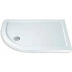 MX Elements Offset Quadrant Shower Tray 1000 760 Left Handed