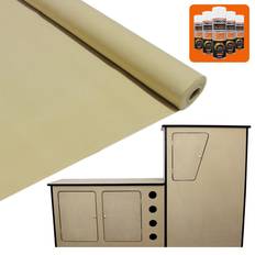 T-Mech 11m2 Van Lining Carpet Super Stretch Kit Wheat Cream Beige