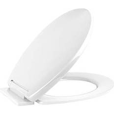 Bathroom Accessories Vinsani White Oval Shaped Toilet Seat