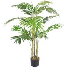 Leaf Premium Areca Palm With Pot 120 cm 4 ft - Green Artificial Plant