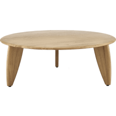 1898 Bord 1898 Lyckeby Ø80x29 cm Naturlackad Ek Soffbord