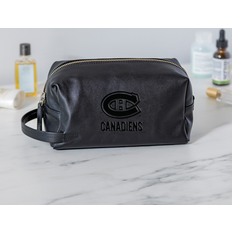 Toiletry Bags Evergreen Enterprises Montreal Canadiens Hybrid Leather Lined Dopp Toiletry Bag