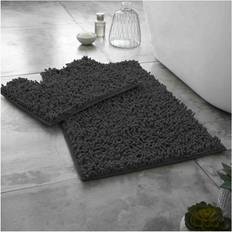 Bathroom Accessories Gaveno Cavailia Infinity Loop Extra Large 2 Piece Bath Mat Set