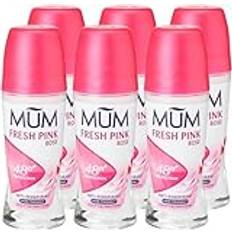 Mum Fresh Pink Roll On Deo, 6 x 50 ml