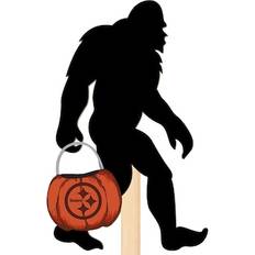 Steel Garden Decorations Fan Creations Steelers 12" Bigfoot Halloween Yard Stake