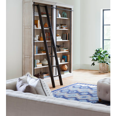 Lorna Rustic 94" H X 80" W X 15" D Book Shelf