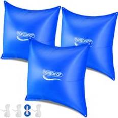 Sacca d'Acqua per Copertura Piscina Coperture per piscina Cuscini per piscina set da 3 blu 120x120cm -20 C gonfiabili