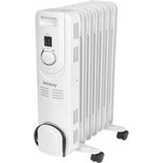 Beldray 7 Fin EH3748 Portable Oil-Filled Radiator 1.5kw Heater White