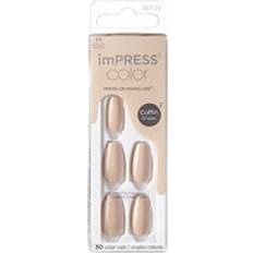 Nagelprodukter Kiss My Face imPRESS Color MC Latte Nails - Samolepící Nehty 30-pack