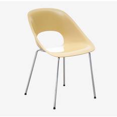 Sklum Louna Yellow Curry Kitchen Chair 79cm 2pcs