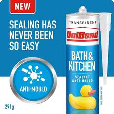 Building Materials Unibond UniBond 2646081 Bath & Kitchen Sanitary sealant, Transparent 1pcs