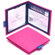 Parking Discs Blue Badge Company Pink Panama Hologram-Safe Disabled Parking Permit Cover