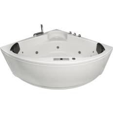 Whirlpools Indoor Eck-Whirlpool Badewanne 140 x 140 cm