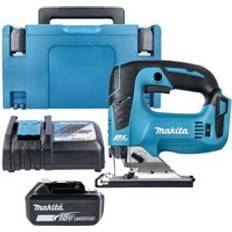 Makita Jigsaws Makita DJV182 18V lxt Brushless Jigsaw With 1 x 3.0Ah Battery, Charger & Case