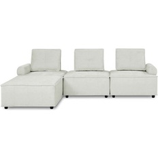 Ebern Designs U-Sofas Ebern Designs Multi Color Sectional 30.5" H X 99" W X 66" D Sofa 6 Seater