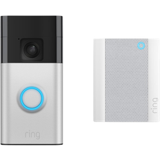 Ring Battery Video Doorbell Satin Nickel Chime Gen.2
