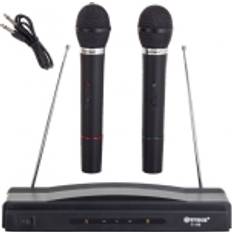 Verk Group Karaoke 2x Wireless Microphone + Station