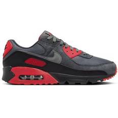 42 - Nike Air Max 90 Sportskor NIKE Air Max 90 M - Summit White/Ironstone/Black/Red Stardust