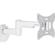 White TV Wall Bracket 23''/24''/32''/37''/40''/42''/43'' Tilt 20° VESA Max 200x200