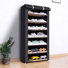 B&Q Hallway Furniture & Accessories B&Q 8-Tier Dustproof Cabinet Shoe Rack