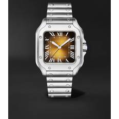 Cartier Watches Cartier Santos de Automatic 35.1mm Interchangeable and Alligator Watch, Ref. No. CRWSSA0065 Men Brown