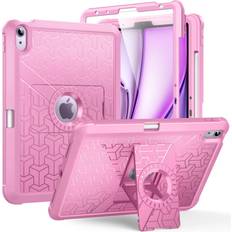 MoKo iPad Air 6th Generation 11 Inch Case M2 2024 Pink