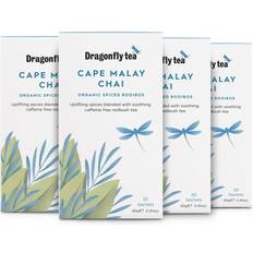 Cape Malay Chai Tea Pack of 4 x 20 Organic Tea Bags 80 Teabags