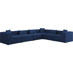 Blue - U-Sofas 144" Wide Reversible Modular Corner 26.0 H x 144.0 W x 108.0 D Sofa