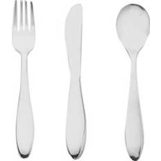 Bambino Baby Silverplated Knife, Fork and Spoon Set One Size