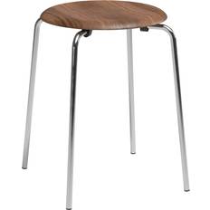 Fritz Hansen Dot Walnut Skammel 45.5cm
