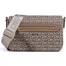 DKNY Bryant Ave Mid Flap Crossbody Bag, Chino/Shitake, Chino/shitake