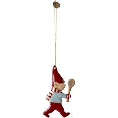 Metal Ornament Rød Ske Pixy