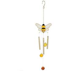 Something Different Bee And Honeycomb Windchime Yellow One Size