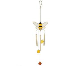 Something Different Something Different Bee And Honeycomb Windchime Yellow One Size