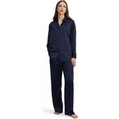 LilySilk Women's Viola Over Pajama Set Navy blue Medium