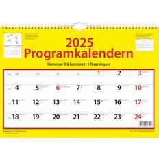 Väggkalender Programkalendern 2025