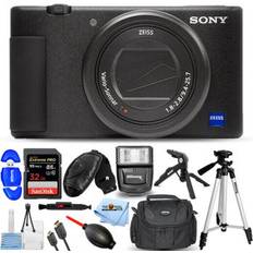 Sony CMOS Compact Cameras Sony ZV-1 Digital Camera Black Accessory Bundle